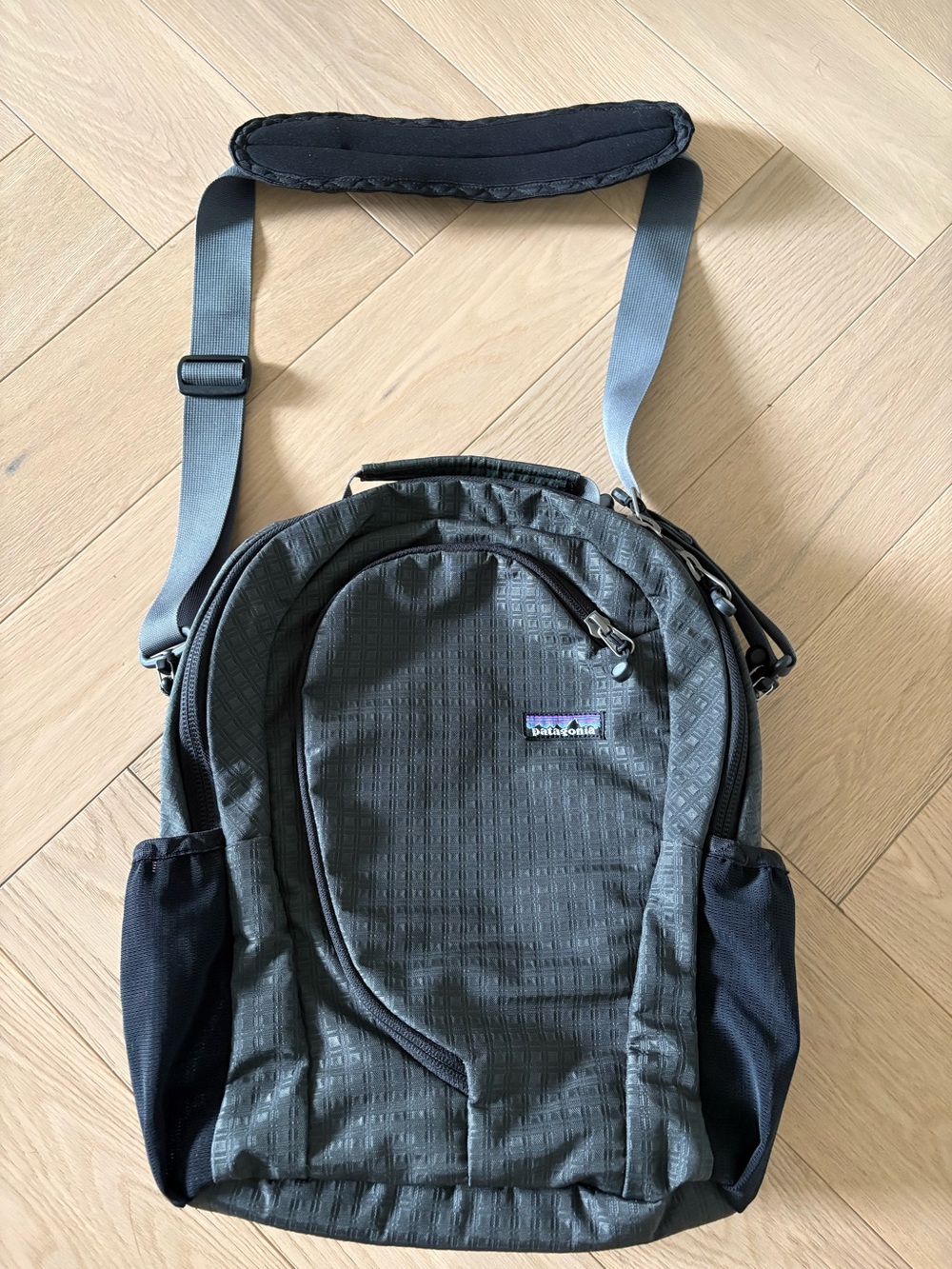 Y2K Patagonia Light Wire Tote Shoulder Laptop Backpack Messenger Crossbody Bag